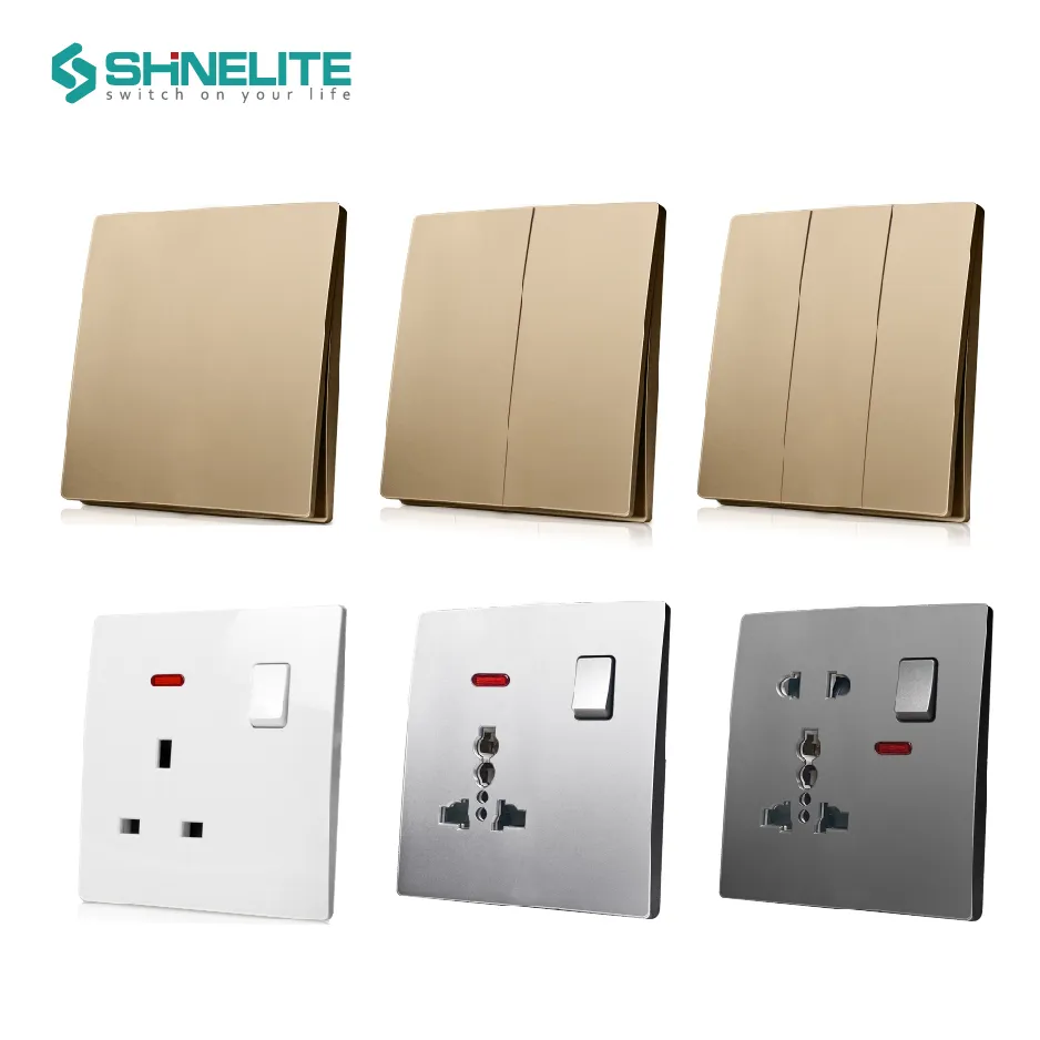 12 Years BS Standard Wall Light Electrical Switch Socket Manufacturer