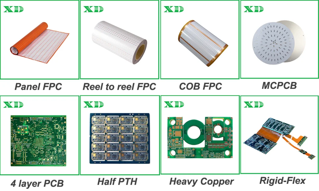 Competitive Price Automotive Electronics 1.5mm 2oz 4-Layer Copper Core Metal PCB