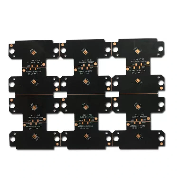 Automotive Car Light Copper Core PCB 7070 Double-Sided Electric Circuit Boards