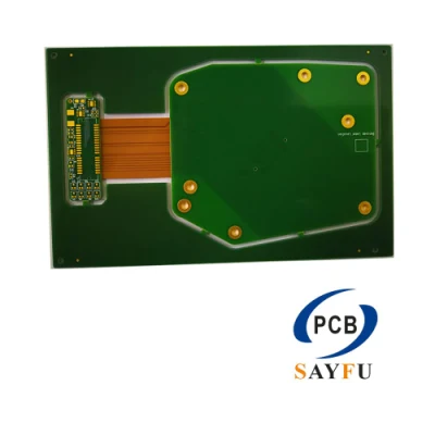 Blind and Buried Holes Metal Core HDI High Tg/ Thick Copper Rigid-Flex Ceramic IC Test Flexible PCB Made in China